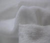 Weiß Kuschelweicher Wellness-Fleece Stoff Antipilling