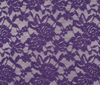 Violett Exklusive Bi-Stretch Spitze Blumenmuster Stoff Meterware