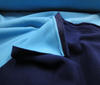 Turquoise ~ Dark Blue Doubleface Polar Fleece Antipilling fabric