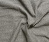 mausgraumelange Baumwolle Sweatshirt Stoff Melange