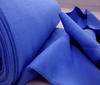 blau Bi-Stretch Bündchenstoff Strickschlauch STOFF Stoffe