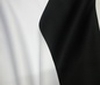 black ~ white Doubleface Stretch Neoprene Fabric