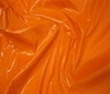 orange Lackleder Stoff Leder Lackstoff Lederstoff