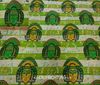 green~;yellow Patchwork Afro-Look Cotton Fabric