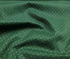 Grün~Gold Weihnachten Punkte Bedruckt Baumwolle Stoff