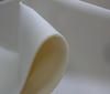 Ecru-Weiß Neopren-Imitat Stoff Doubleface 4mm Neoprenstoff