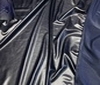 black-blue Shiny two-way stretch jersey waterproof fabric